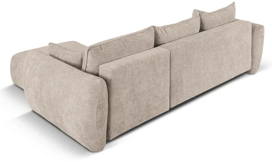 Bézs sarokkanapé (jobb oldali) Matera – Cosmopolitan Design