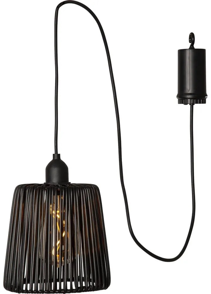 Elemmel működő LED kültéri lámpa ø 15 cm Twine – Star Trading