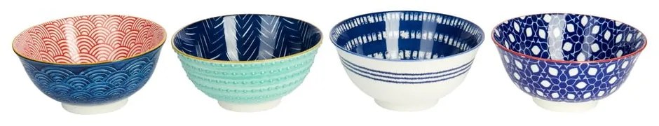 4 db-os kerámia tál készlet, ø 16,5 cm - Kitchen Craft