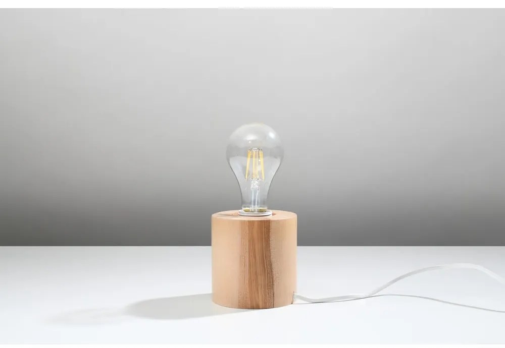 Elia fa asztali lámpa - Nice Lamps