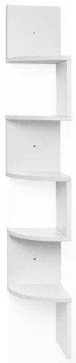 SNAKE sarokpolc, fehér