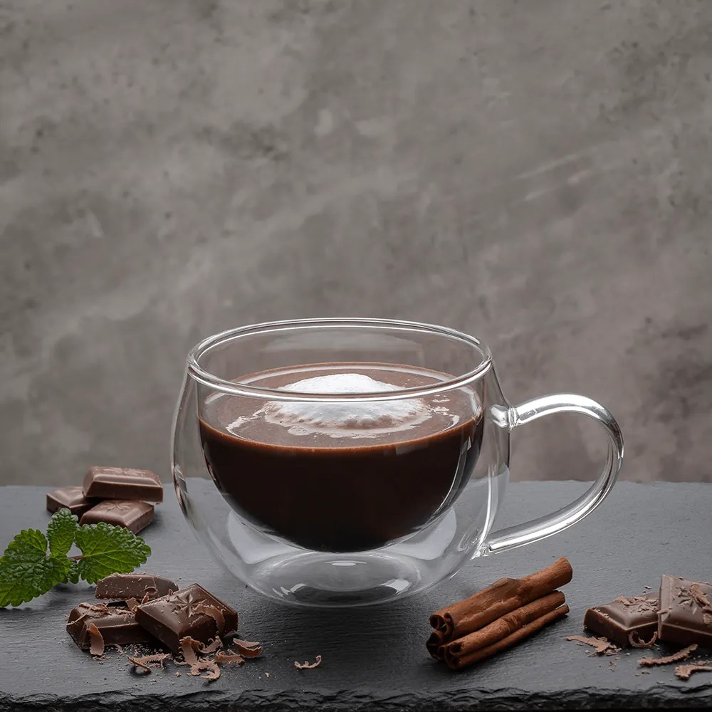 Thermo cappuccino pohár csésze, 2db, 280ml, HOTCOOL TYP 1