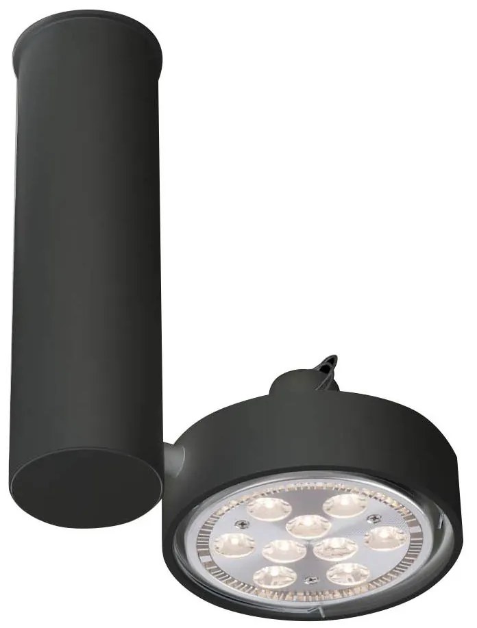 Shilo 2208 - Spotlámpa NATORI 1xGU10/15W/230V fekete