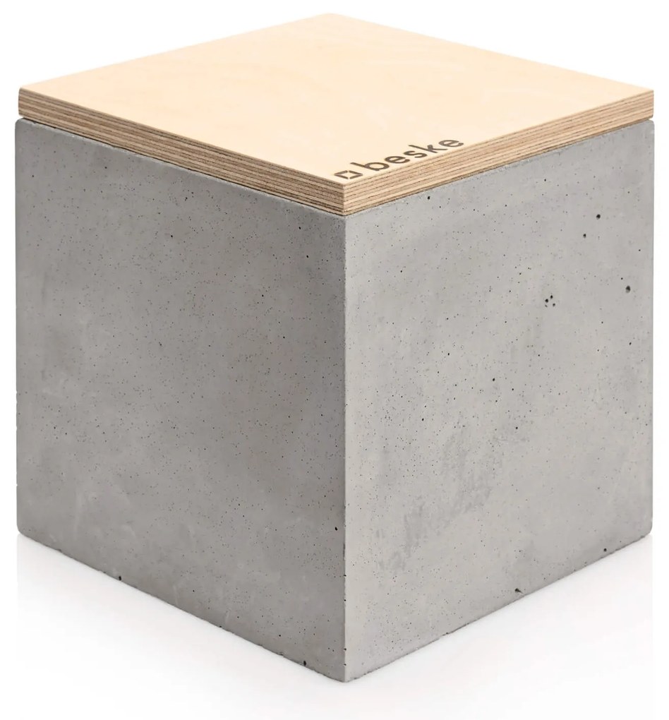 Beton gyertyatartó állvánnyal 17 cm