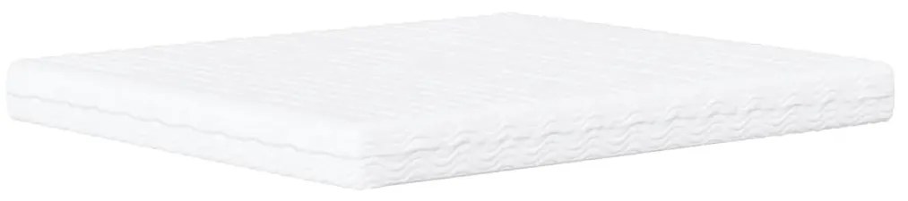 cappuccino színű műbőr ágy Viana matraccal 180 x 200 cm