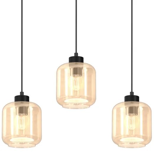 Csillár zsinóron SOMBRA 3xE27/60W/230V bézs