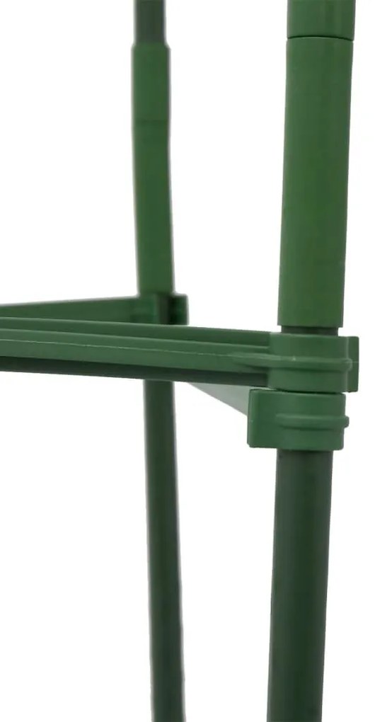 2 db acél és polipropilén paradicsomketrec 154 cm