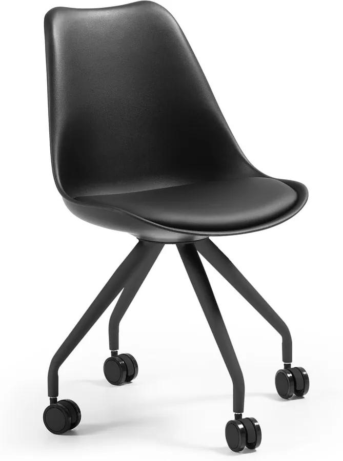 Lars fekete irodai szék - La Forma