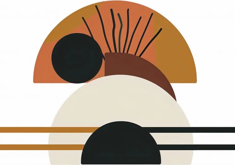 Poszter 64x90cm Nap és árnyék