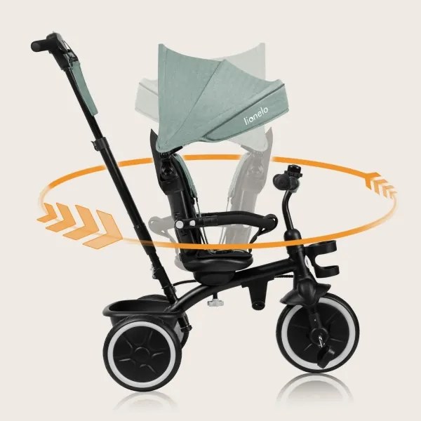 Lionelo - Gyerek tricikli BERRY Green Forest