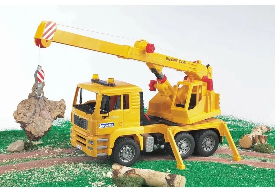 Bruder 2754 Építőipari járművek MAN TGA daru, 1:16