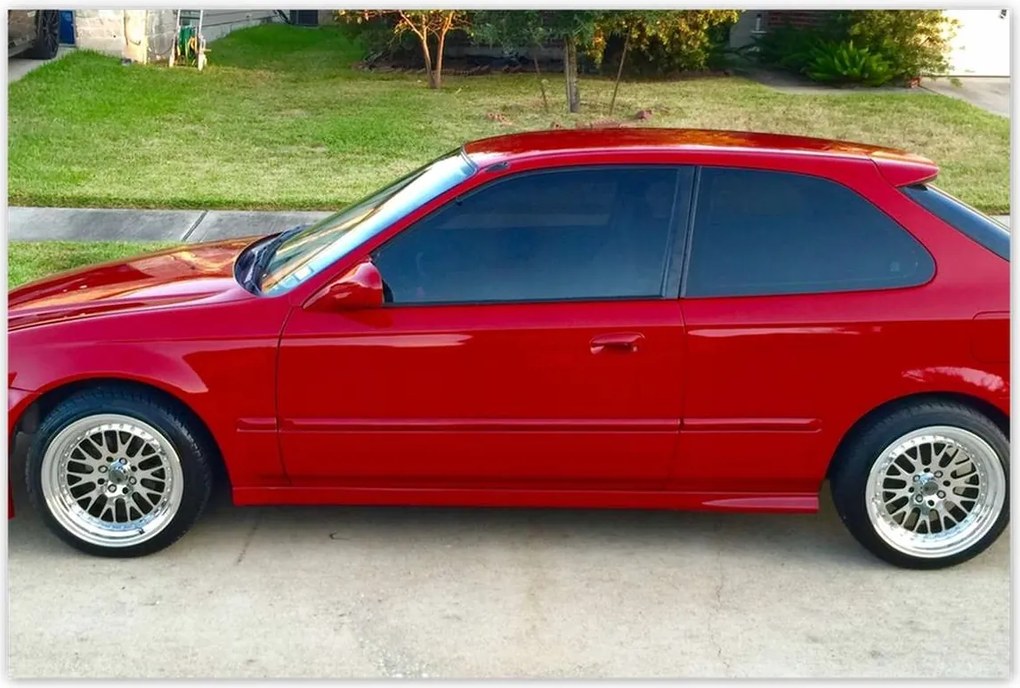 Poszterek 120x80 Piros Honda Civic