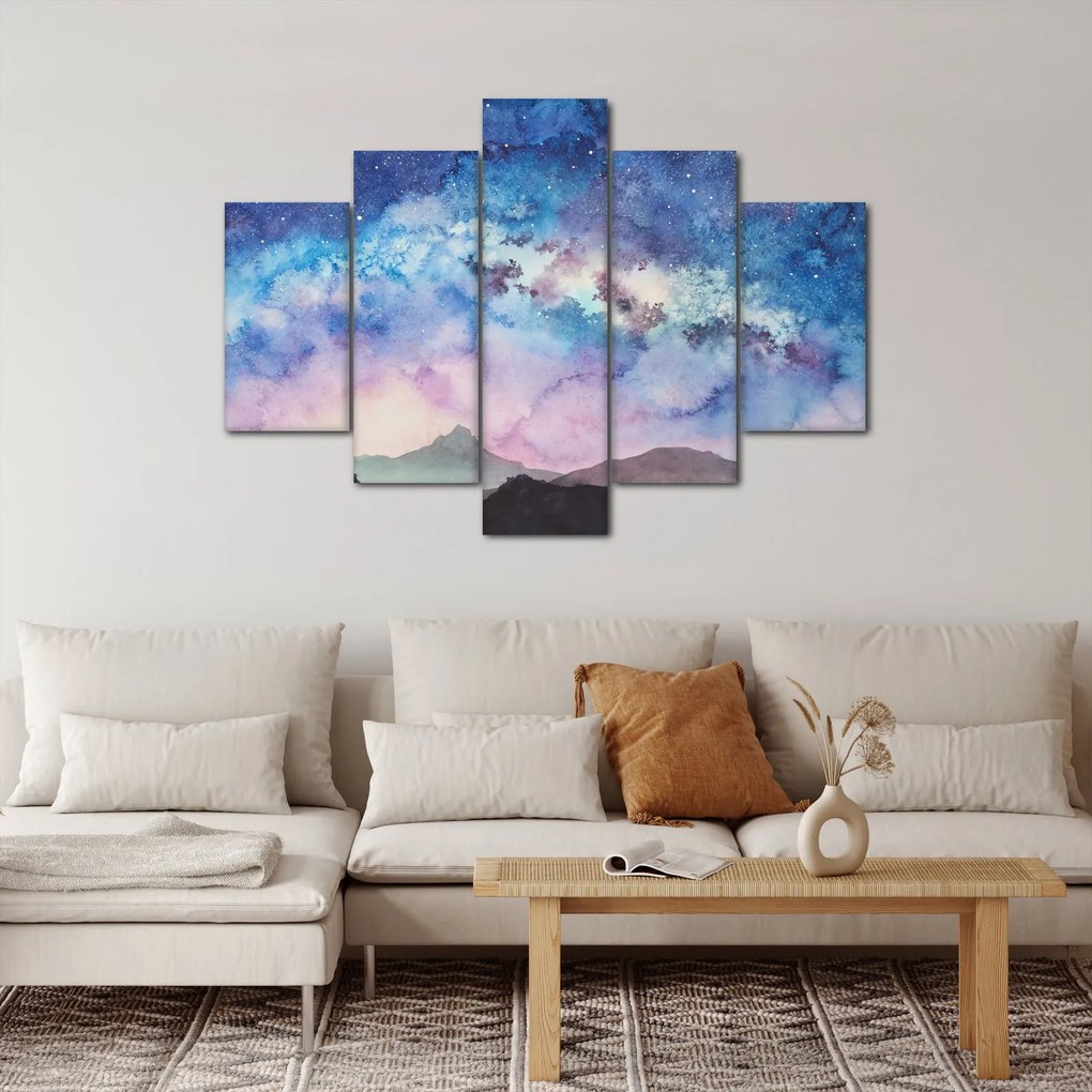 Kép - Milky Way, akvarell (150x105 cm)