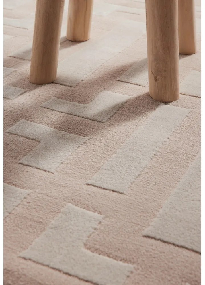 Bézs futószőnyeg 80x240 cm Perles Onyx – Elle Decoration