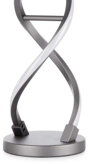 ONLI - LED Asztali lámpa DNA LED/12W/230V 4000K 48,5 cm ezüst