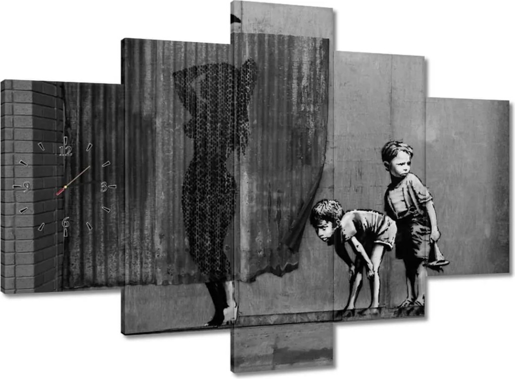 Órák 150x105 Banksy Csaj Zuhany