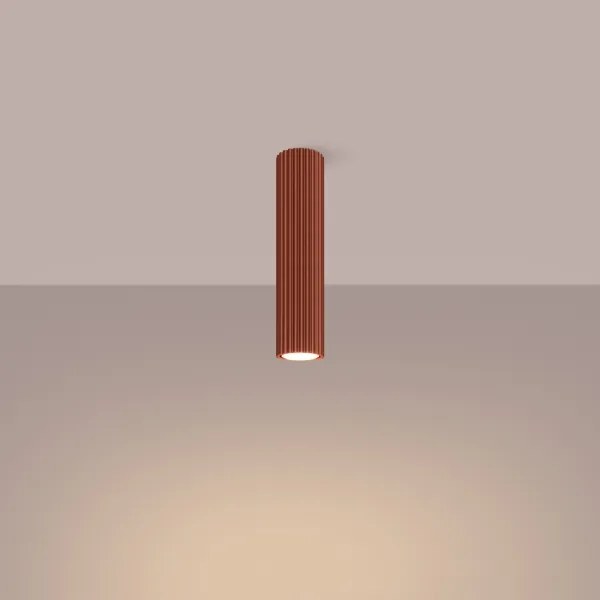 Sollux SL.1627 - Spotlámpa KARBON 1xGU10/10W/230V 30 cm piros