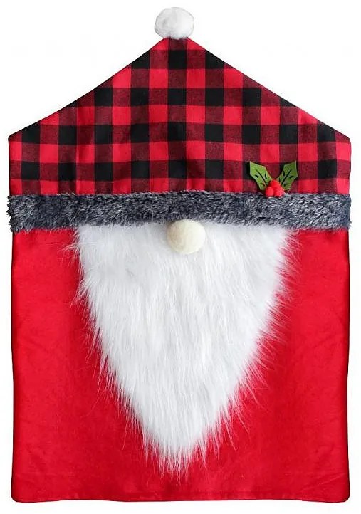 Karácsonyi Gnome székhuzat 45x65 cm