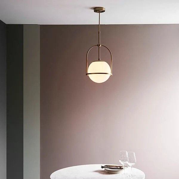 Endon 90844 - Rudas csillár ONTARIO 1xE27/10W/230V sárgaréz