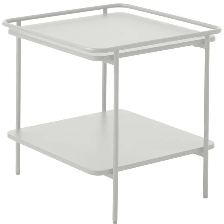 Fém tárolóasztal 45x45 cm Yuba – Unique Furniture