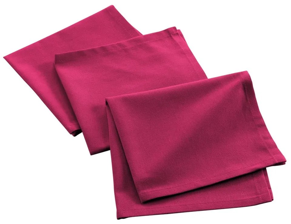 Textil szalvéta szett 3 db-os 40x40 cm Mistral – douceur d'intérieur
