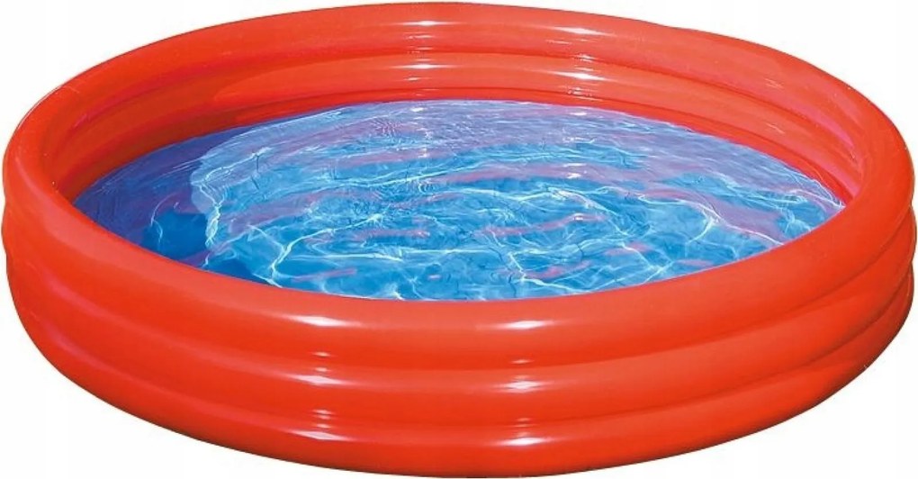 Gyerekmedence 100 x 30 cm Babies, piros