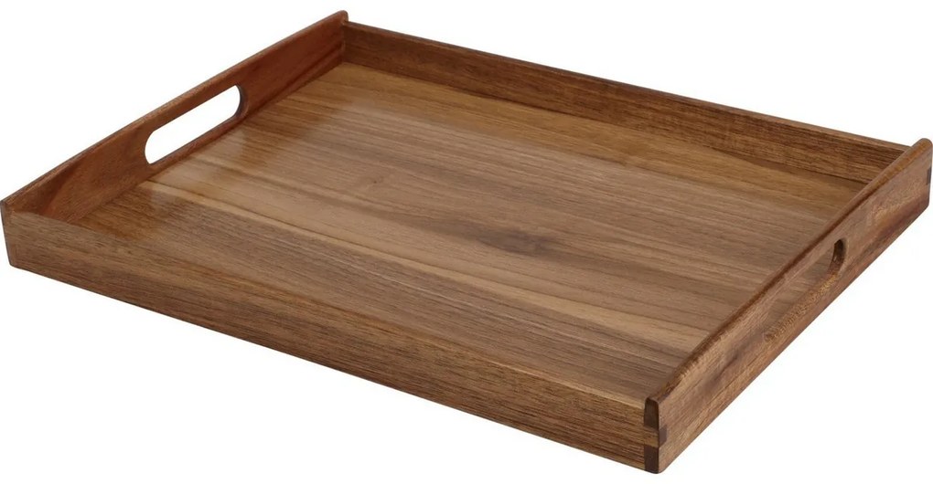 Excellent Houseware Acacia fa tálca 40 x 30 x 4,5 cm