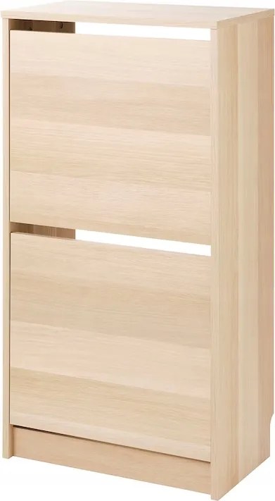 Ikea Bissa Cipősszekrény 2 rekeszes 49x28x93 cm