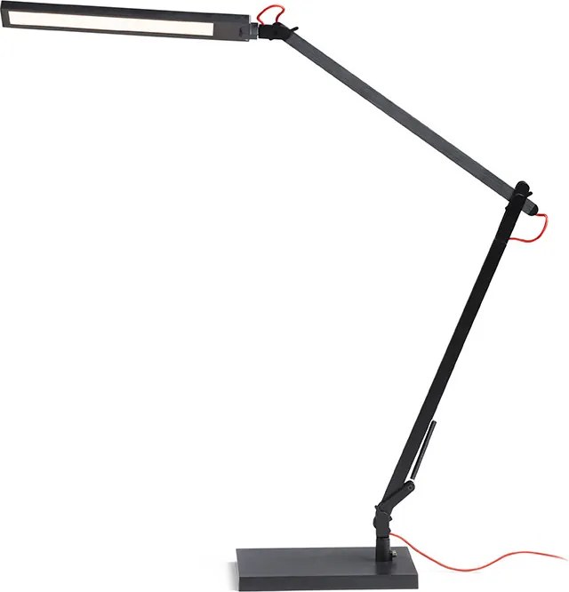 RENDL NORMA DIMM stolní černá/červená 230V LED 10W 100° 3000K 4000K 6500K