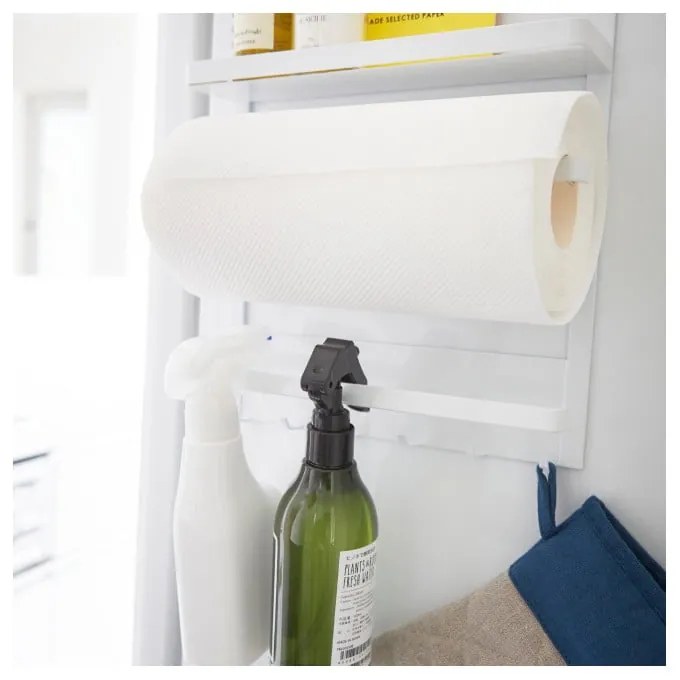 Tower Magnetic Side Rack fehér nagyméretű mágneses tartó - YAMAZAKI