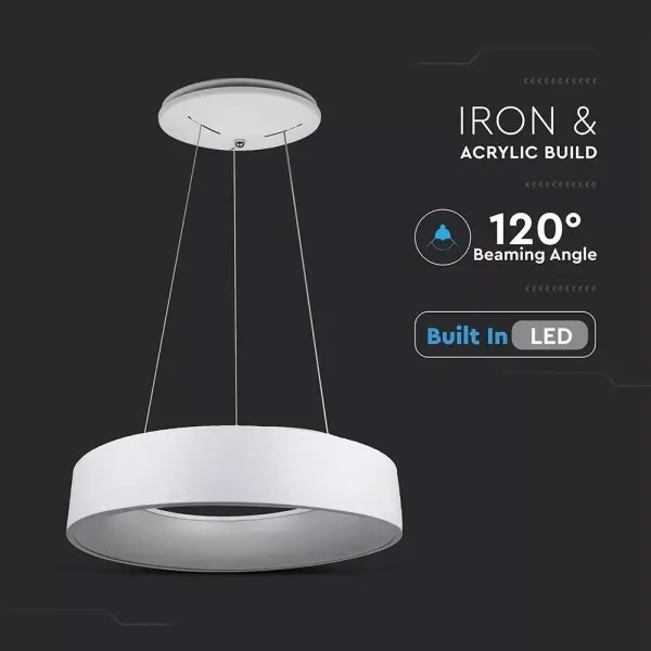 LED dimmelhető csillár zsinóron 1xLED/30W/230V