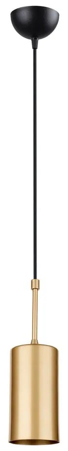 Geo aranyszínű függőlámpa, magasság 124 cm - Squid Lighting