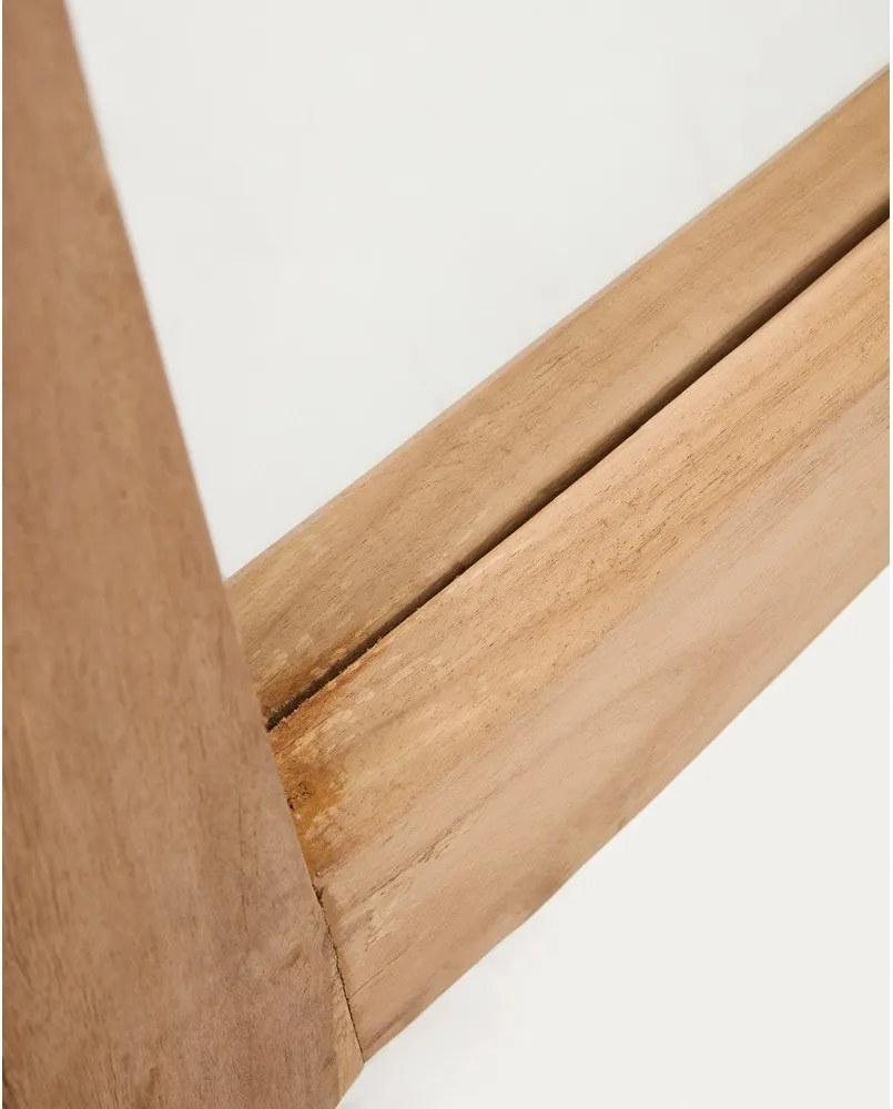 Fali tükör tömörfa kerettel 80x180 cm Maden – Kave Home