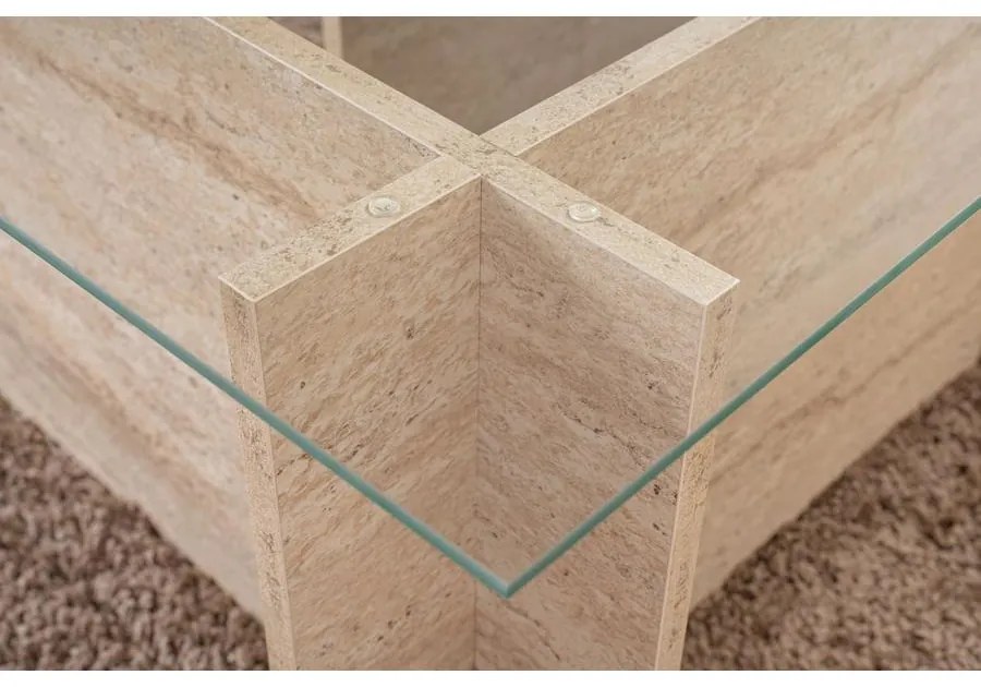 Dohányzóasztal Vetrino - Travertine