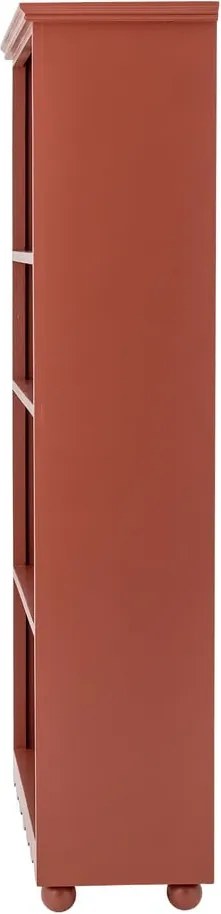 Piros könyvespolc 66x151,5x32 cm Sasha – Bloomingville