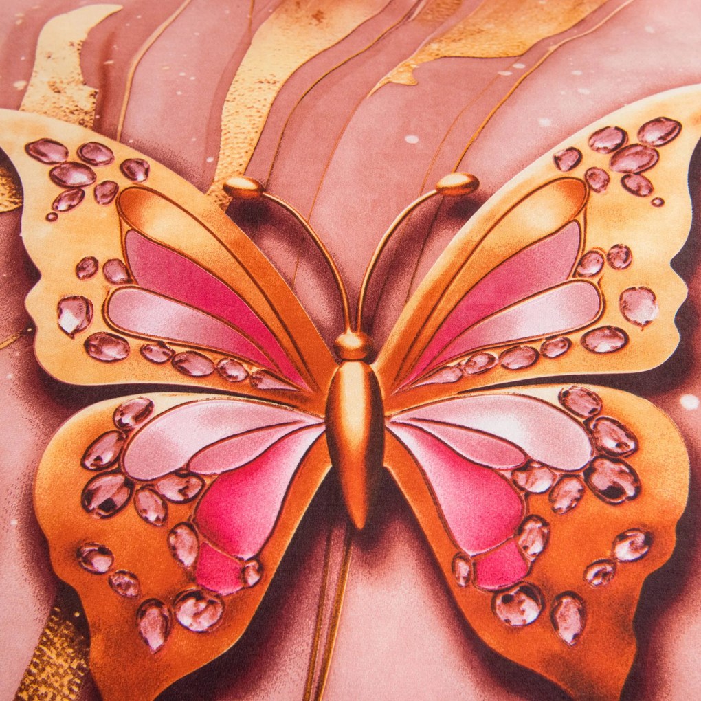 Mikroszálas ágyneműhuzat MONARELLE rózsaszínű Ágyneműhuzat mérete: 70 x 80 cm | 140 x 200 cm