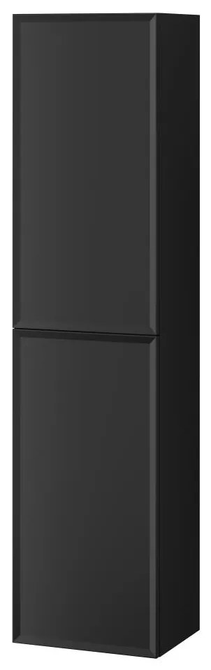 Cersanit S1021-011 - Függesztett fürdőszobai szekrény MILLE 160x40 cm matt fekete