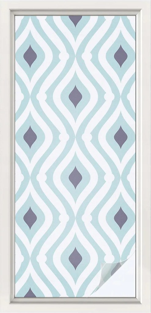 Ablakfólia Öntapadós Adatvédelem Modern elegancia 50x116