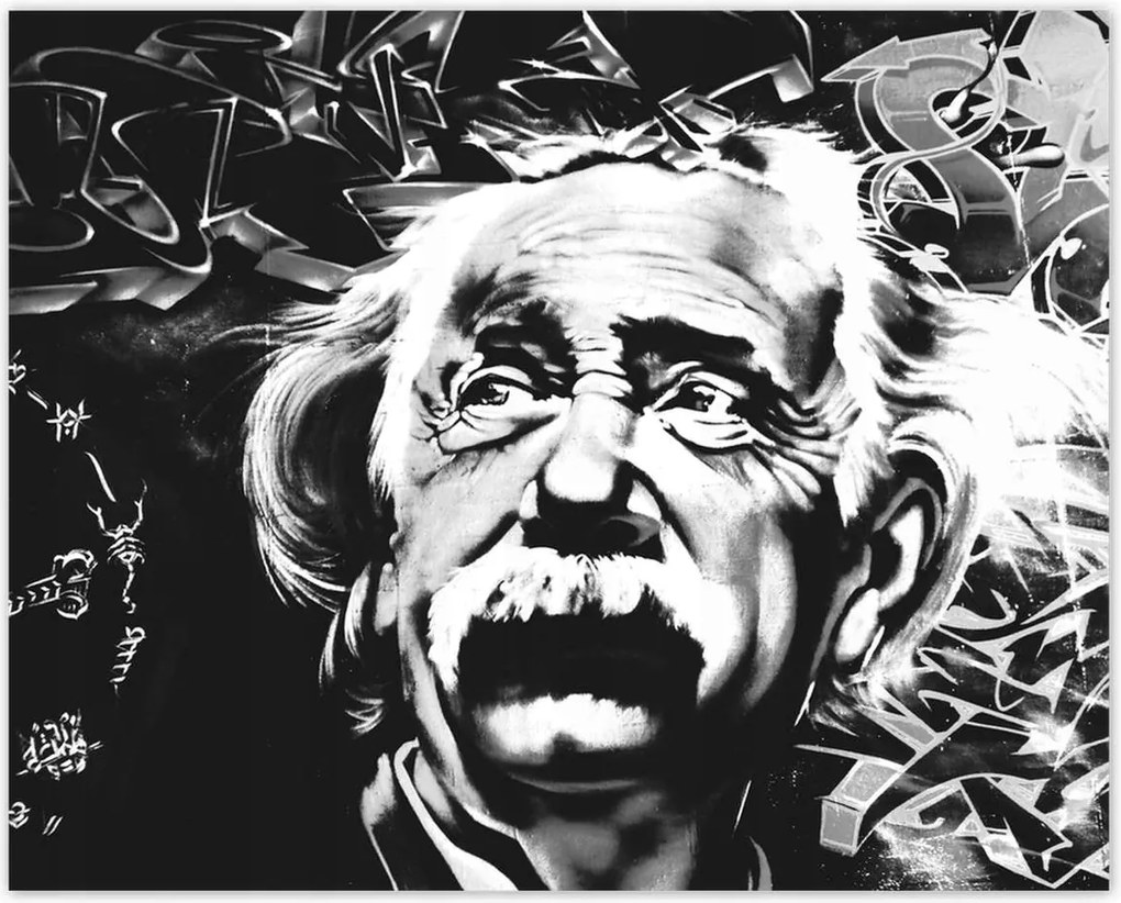 Poszterek 50x40 Albert Einstein Graffiti