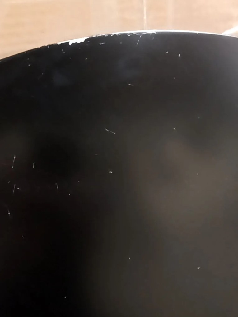 AKCIÓ Fekete étkezőasztal PHANTOM 80x80 II. osztály