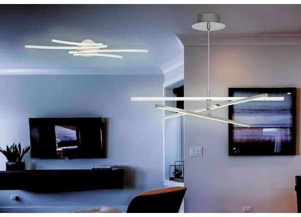 Rabalux 2480 - LED Csillár MEREDITH LED/18W/230V