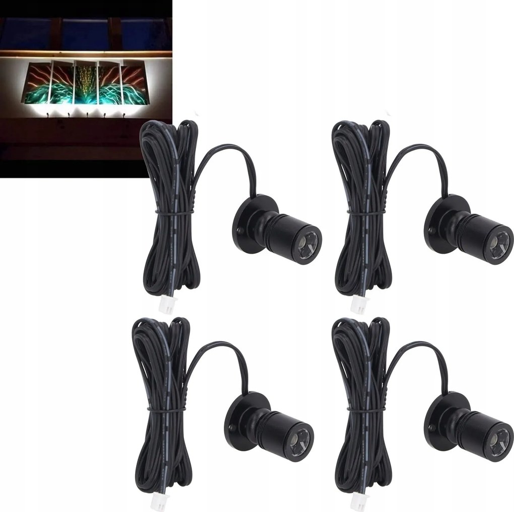 Süllyesztett Spotlámpa Mini Led Modul 5V 4DB