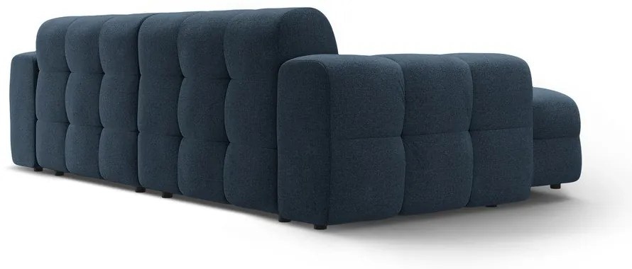 Sötétkék sarokkanapé (bal oldali-heverő résszel) Kendal – Micadoni