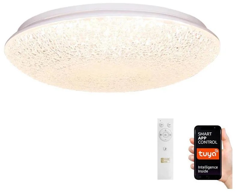 NEDES LED Dimmelhető mennyezeti lámpa LED/48W/230V 2700-6500K Wi-Fi Tuya + távirányító ND3309