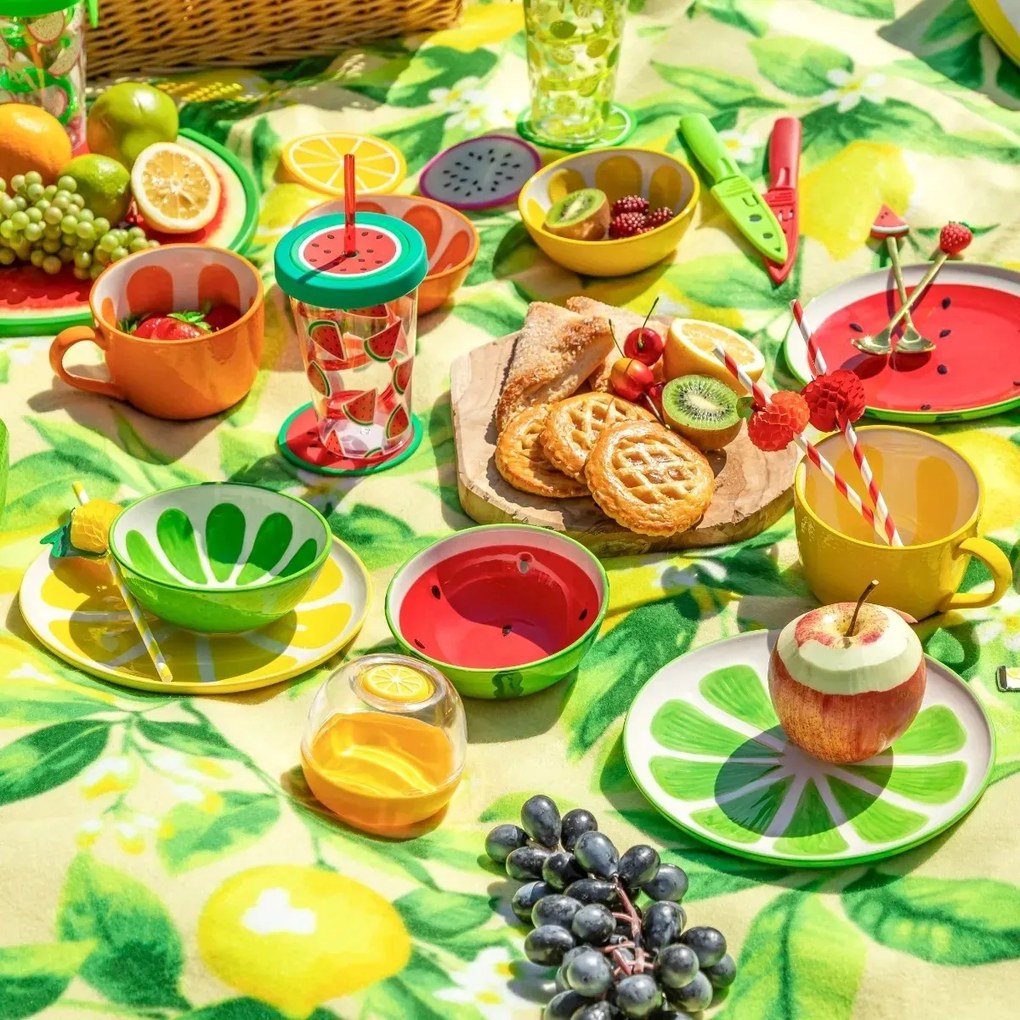 Altom Tropicana kerámia tálkészlet lime 12,5 cm, 2 db