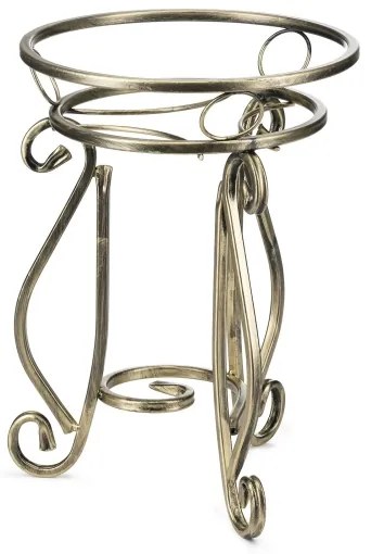 Virágállvány 37x29 cm arany