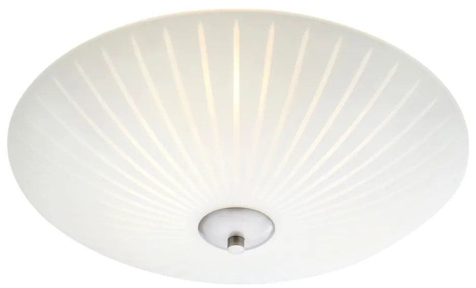 Fehér mennyezeti lámpa üveg búrával ø 43 cm Cut – Markslöjd