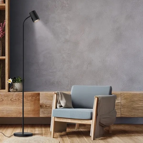 Állólámpa FELIX 1xGU10/9W/230V fekete