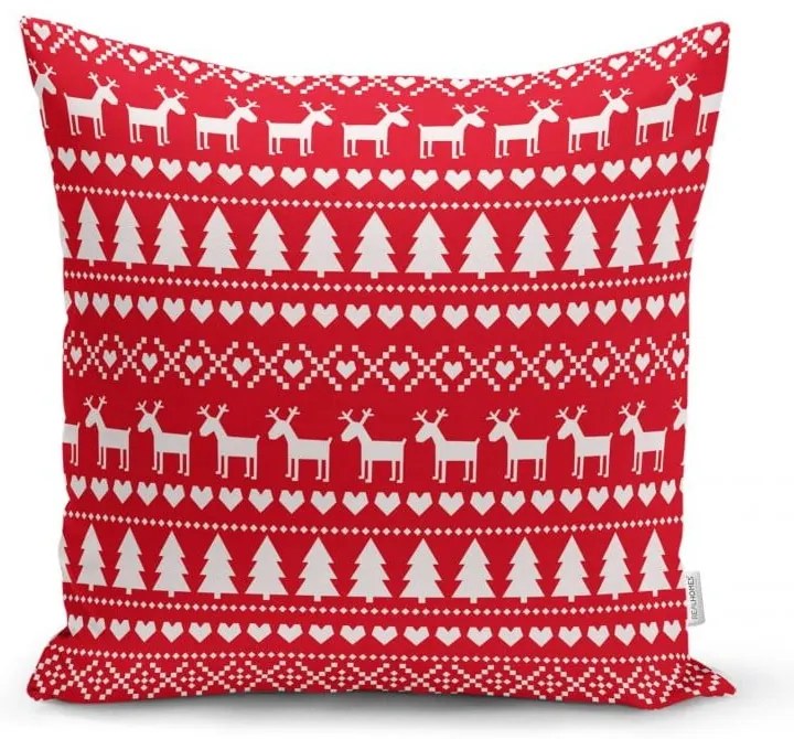 Christmas 4 db karácsonyi párnahuzat és asztali futó szett - Minimalist Cushion Covers
