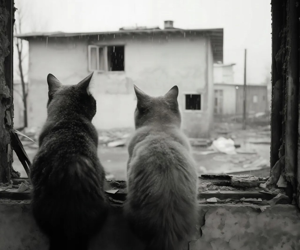 Poszter 60x50cm Gondolatok az elhagyatott küszöbről